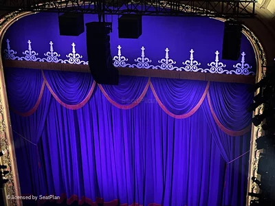 Lyceum Theatre Balcony G4 view from seat photo