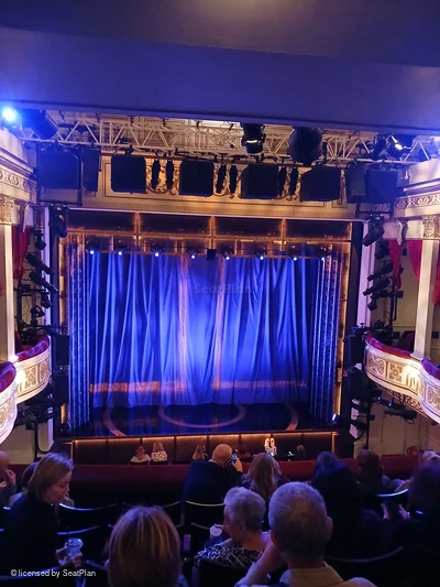 Vaudeville Theatre Dress Circle F6 view from seat photo