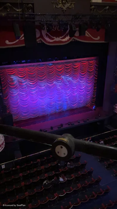 Sunderland Empire Upper Circle A40 view from seat photo