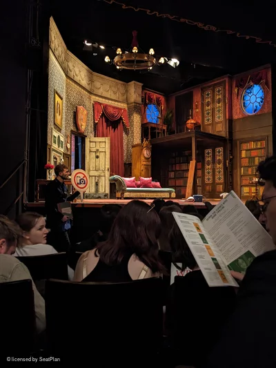 Duchess Theatre Stalls F19 view from seat photo