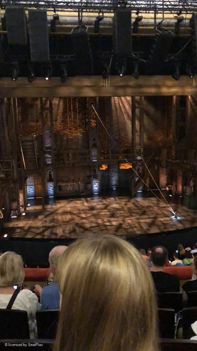 Victoria Palace Theatre Royal Circle E26 view from seat photo