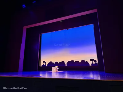 Laura Pels Theatre Orchestra D2 view from seat photo