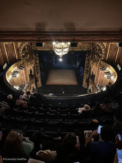 Theatre Royal Haymarket Gallery A3 view from seat photo