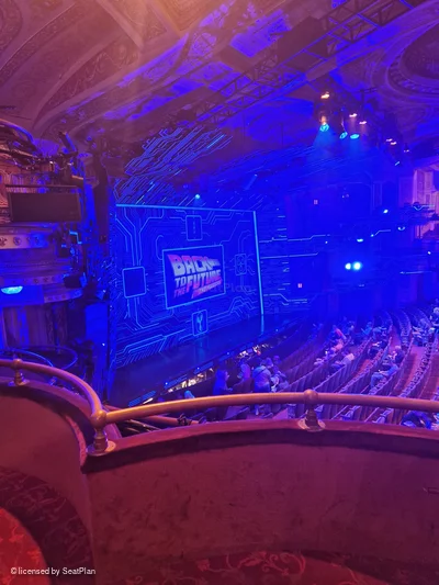 Winter Garden Theatre Mezzanine B47 view from seat photo