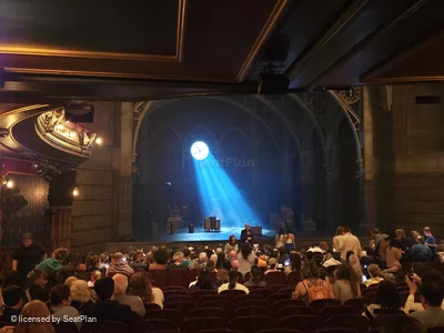 Lyric Theatre Orchestra W27 view from seat photo