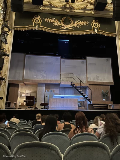 Wyndham's Theatre Stalls J18 view from seat photo