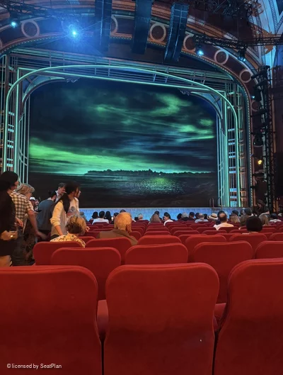 Broadway Theatre Orchestra N114 view from seat photo