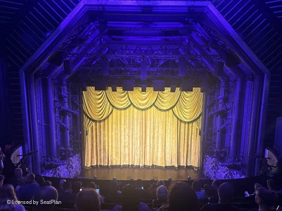 Trafalgar Theatre Dress Circle G10 view from seat photo