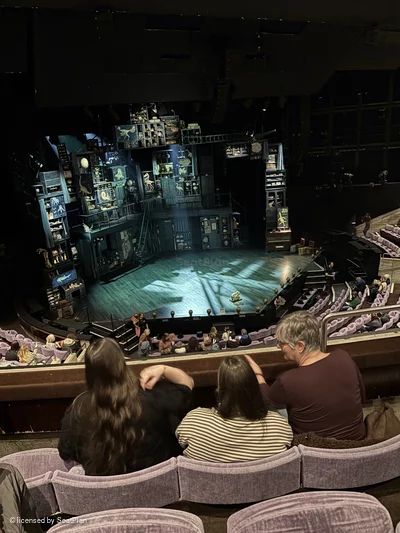 National Theatre - Olivier Circle C61 view from seat photo