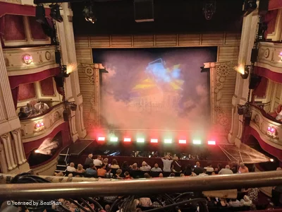 Theatre Royal Brighton Second Circle A17 view from seat photo