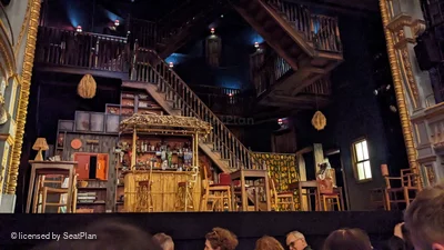 Harold Pinter Theatre Stalls F17 view from seat photo
