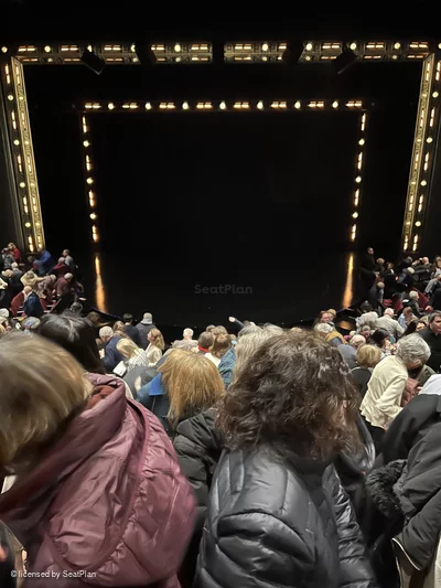 Vivian Beaumont Theater Orchestra O308 view from seat photo