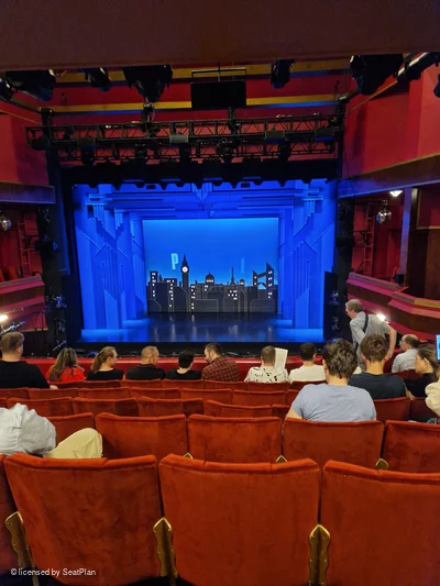 Adelphi Theatre Dress Circle G15 view from seat photo