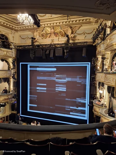 Wyndham's Theatre Royal Circle E7 view from seat photo