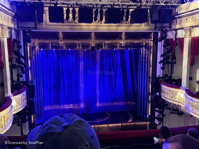 Vaudeville Theatre Dress Circle F6 view from seat photo