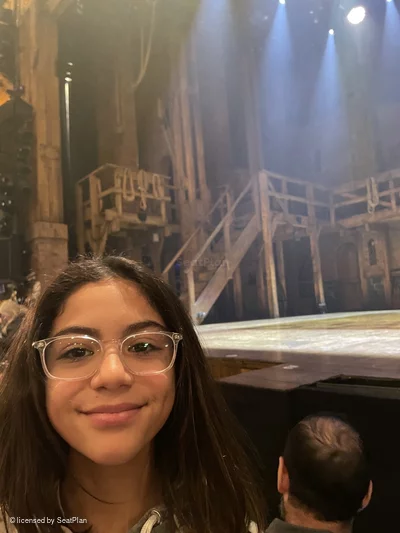 Richard Rodgers Theatre Orchestra B103 view from seat photo