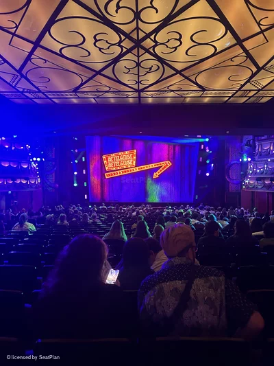 Prince Edward Theatre Stalls ZC20 view from seat photo