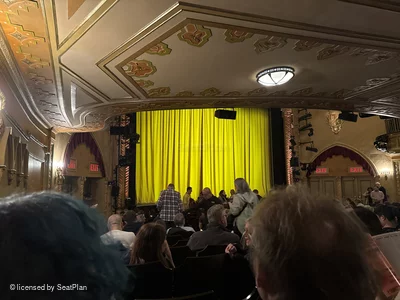 Golden Theatre Orchestra Q9 view from seat photo