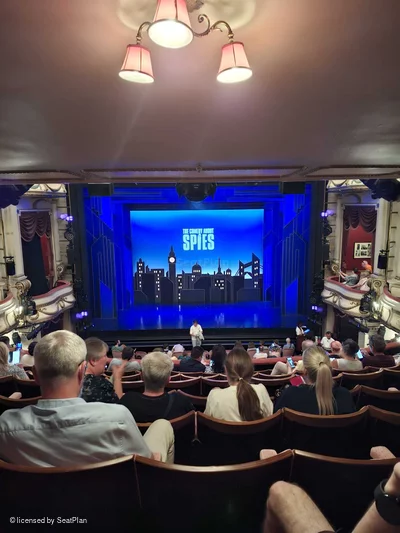 Noel Coward Theatre Royal Circle A15 view from seat photo