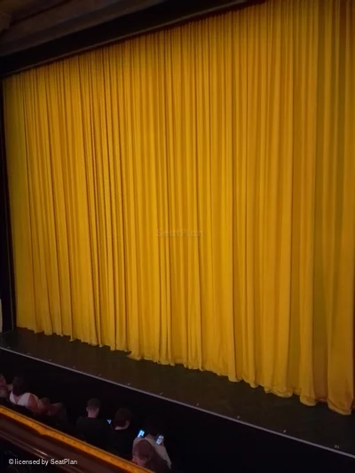 Fortune Theatre Dress Circle A16 view from seat photo