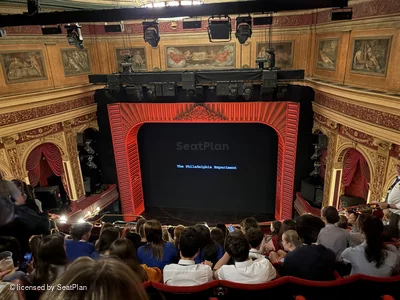 Phoenix Theatre Grand Circle H4 view from seat photo