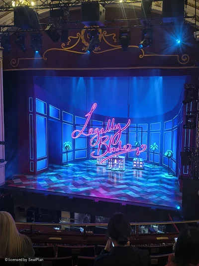 New Wimbledon Theatre Dress Circle F7 view from seat photo