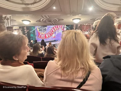 London Coliseum Dress Circle L51 view from seat photo
