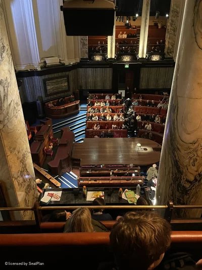 London County Hall South Gallery D4 view from seat photo