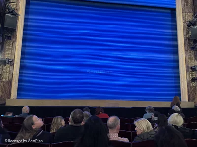 Novello Theatre Stalls J17 view from seat photo