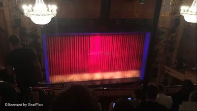 Longacre Theatre Balcony D114 view from seat photo