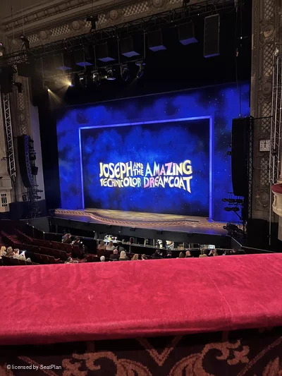 Edinburgh Playhouse Circle A12 view from seat photo