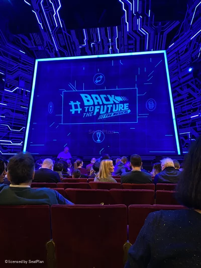 Adelphi Theatre Stalls K16 view from seat photo