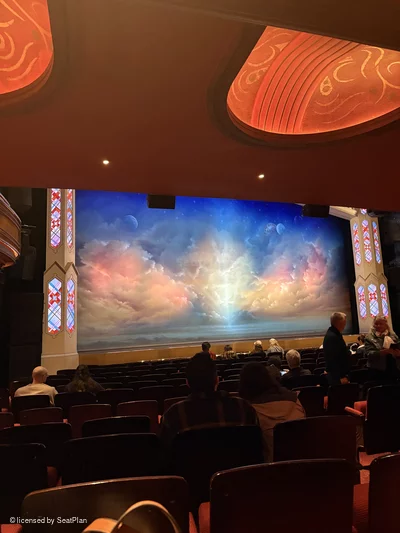 Prince of Wales Theatre Stalls N39 view from seat photo