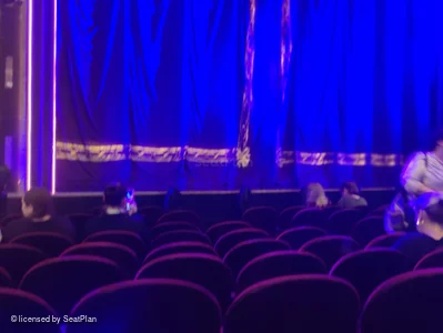 Lena Horne Theatre Orchestra J19 view from seat photo