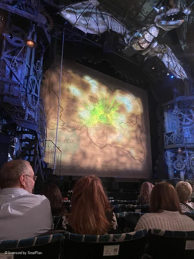 Apollo Victoria Theatre Stalls G39 view from seat photo