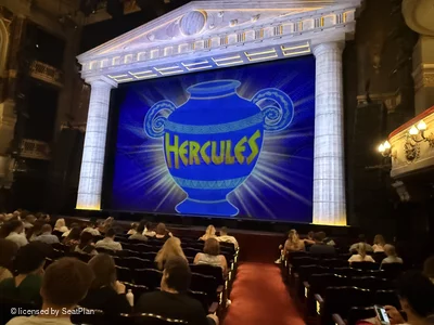 Theatre Royal Drury Lane Stalls M16 view from seat photo