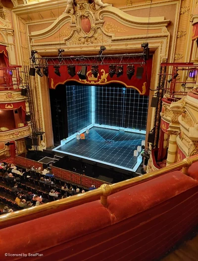 King's Theatre Glasgow Upper Circle B5 view from seat photo