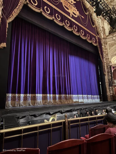 London Coliseum Stalls D40 view from seat photo