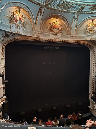 Ambassadors Theatre Circle C16 view from seat photo