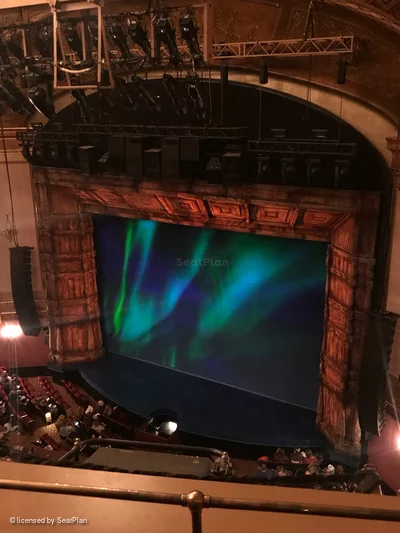 St James Theatre Balcony C24 view from seat photo