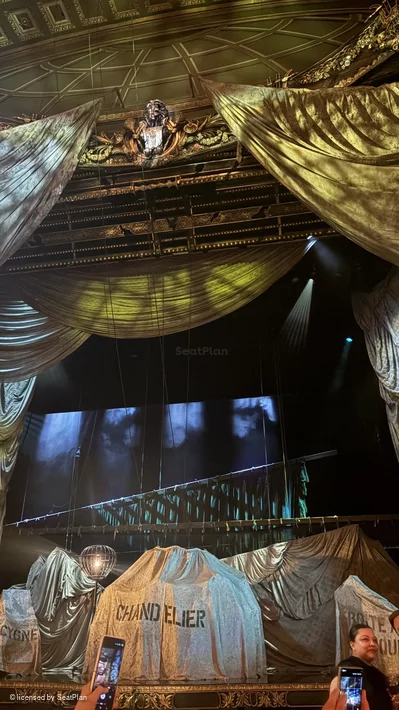 His Majesty's Theatre Stalls G16 view from seat photo