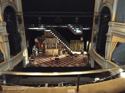 Harold Pinter Theatre Royal Circle B10 view from seat photo