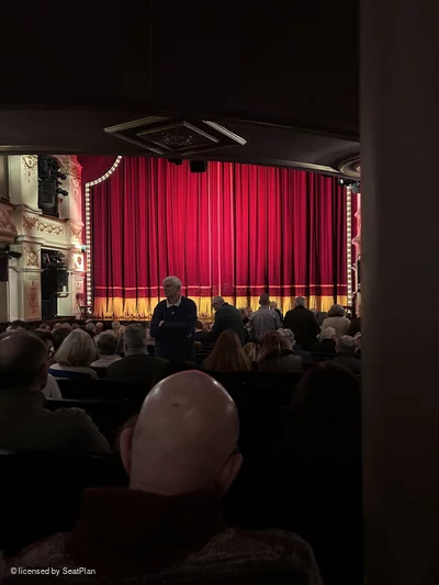 Garrick Theatre Stalls O7 view from seat photo