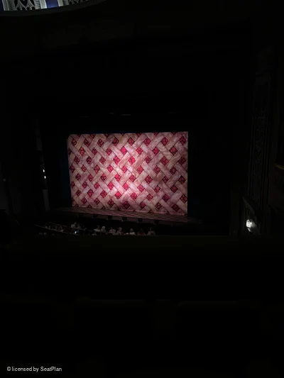 Regent Theatre Circle C3 view from seat photo