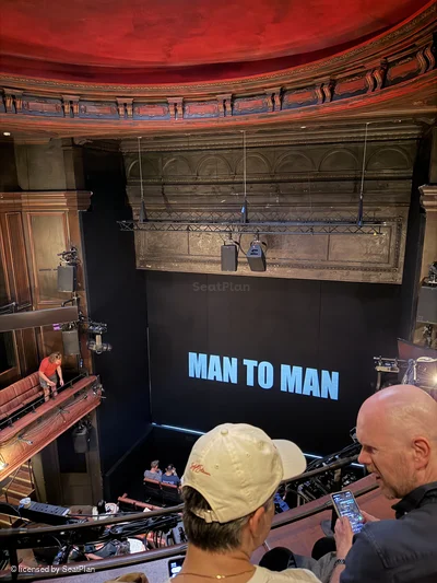 Royal Court Theatre Balcony B6 view from seat photo
