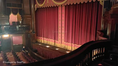St Martin's Theatre Dress Circle B23 view from seat photo