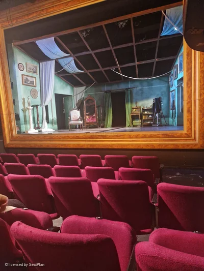 Charing Cross Theatre Stalls F1 view from seat photo