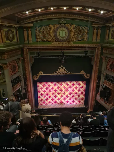 Opera House Manchester Gallery J28 view from seat photo