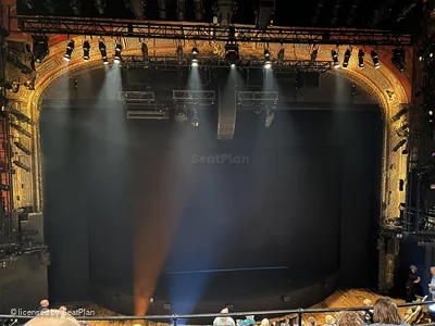Studio 54 Theatre Front Mezzanine DD115 view from seat photo