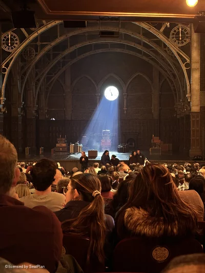 Lyric Theatre Orchestra W8 view from seat photo